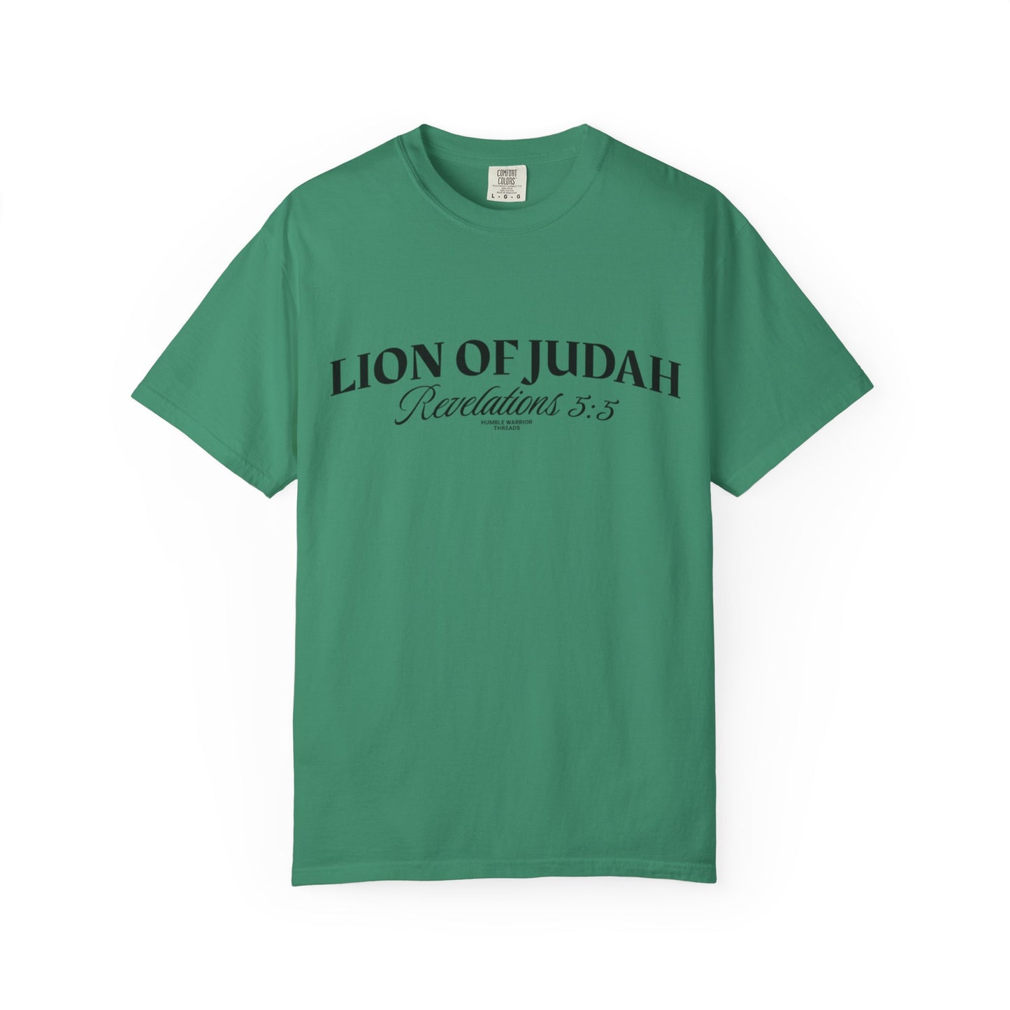 Lion of Judah | Revelation 5:5 Bible Verse T-shirt | Christian Faith Graphic T-shirt
