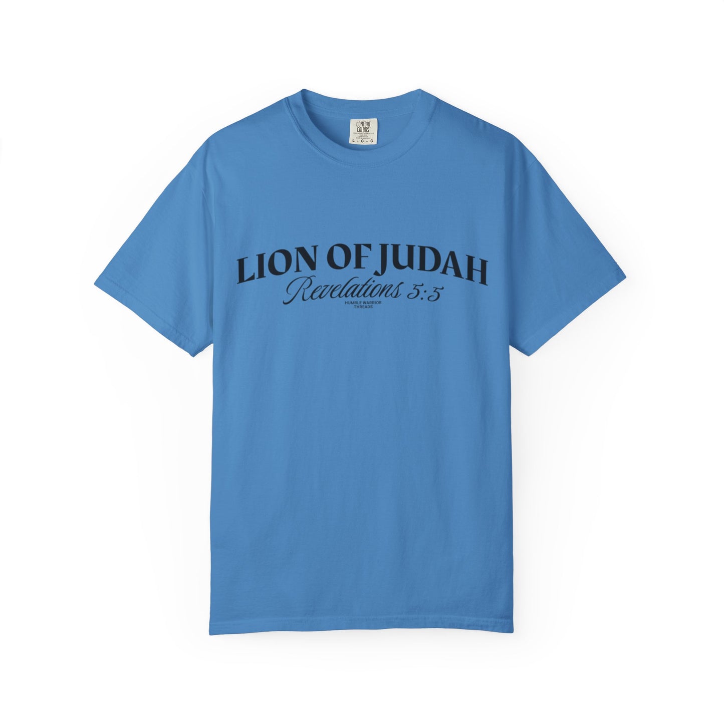 Lion of Judah | Revelation 5:5 Bible Verse T-shirt | Christian Faith Graphic T-shirt