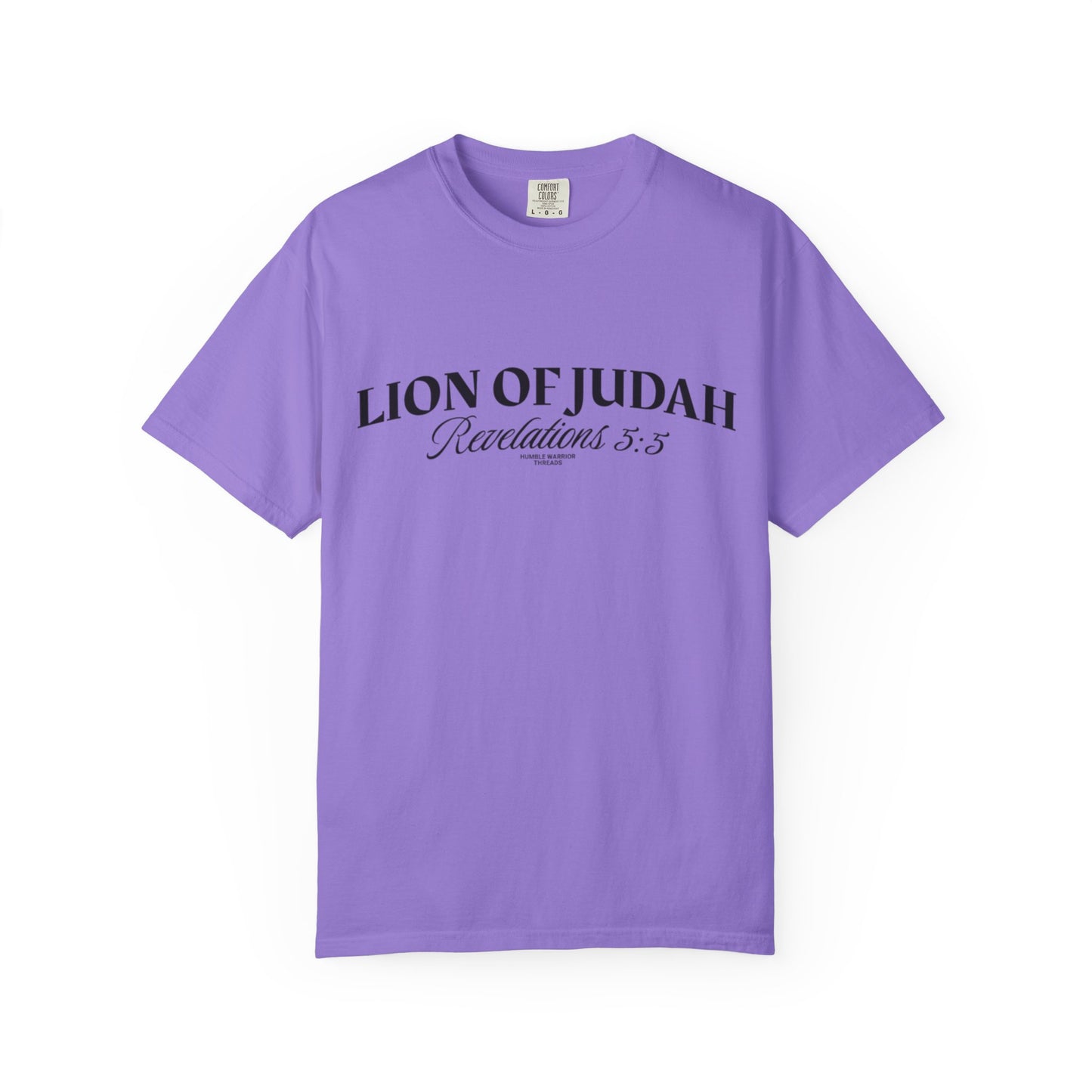 Lion of Judah | Revelation 5:5 Bible Verse T-shirt | Christian Faith Graphic T-shirt